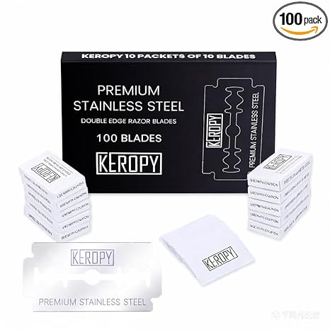 KEROPY 100 Safety Razor Blades