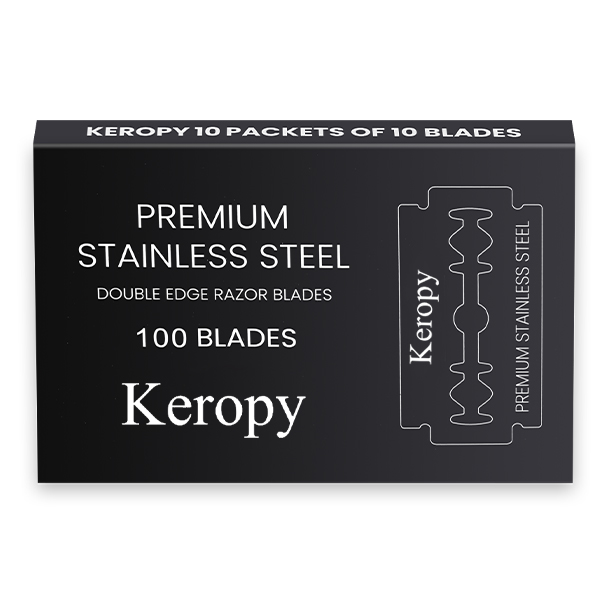 KEROPY 100 Safety Razor Blades